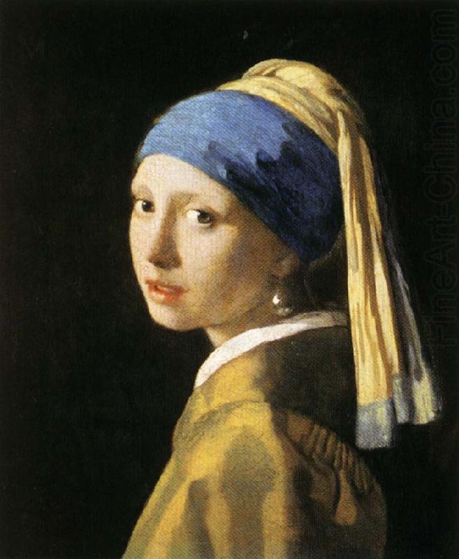 Jan Vermeer Head of a Young Woman china oil painting image